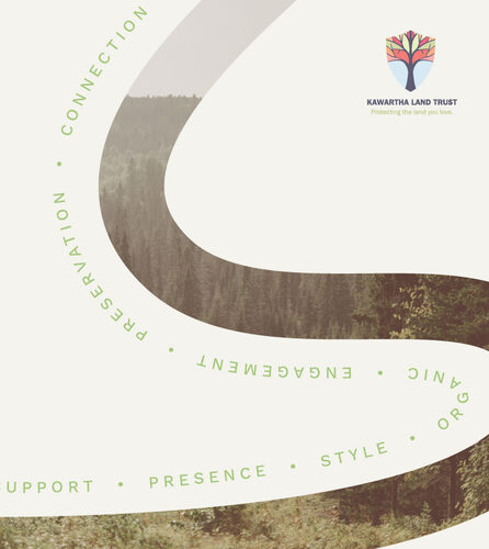 Kawartha Land Trust branding graphic